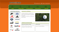 Desktop Screenshot of deportespineiro.com