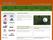 Tablet Screenshot of deportespineiro.com